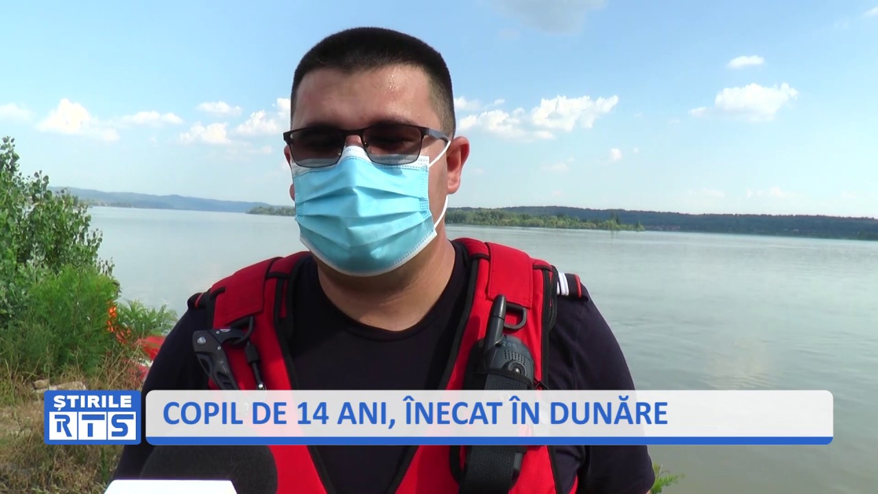 COPIL DE 14 ANI, ÎNECAT ÎN DUNĂRE