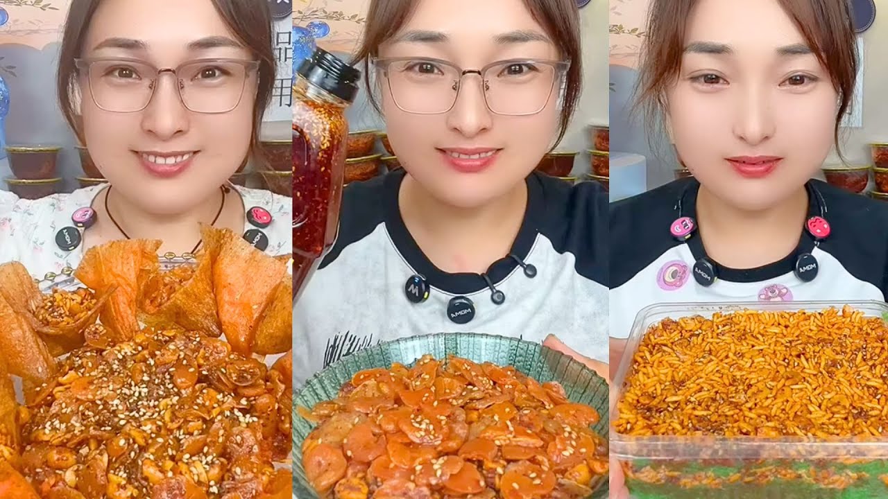 Traditional Spicy Food Eating | Chinese Mukbang #42