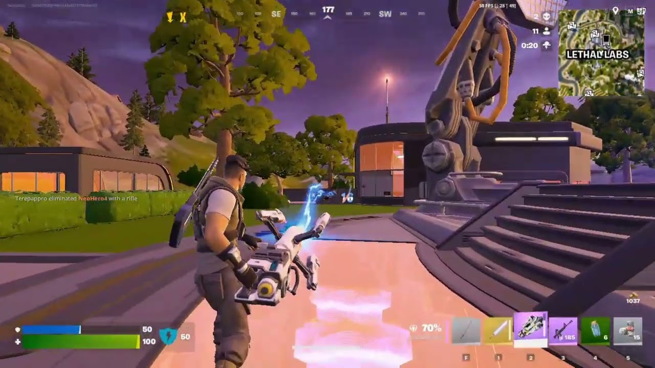 Seven Eliminations - Victory Royale | Fortnite BR ZB PC Gameplay | No Commentary