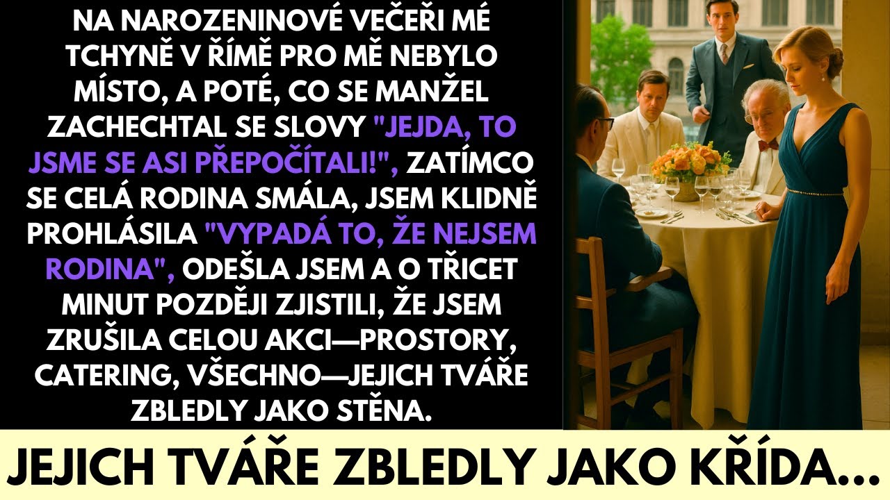 Zrušila Jsem Narozeninovou Večeři Tchyně Poté, Co Mě Vyloučili — Má Pomsta Byla Sladká