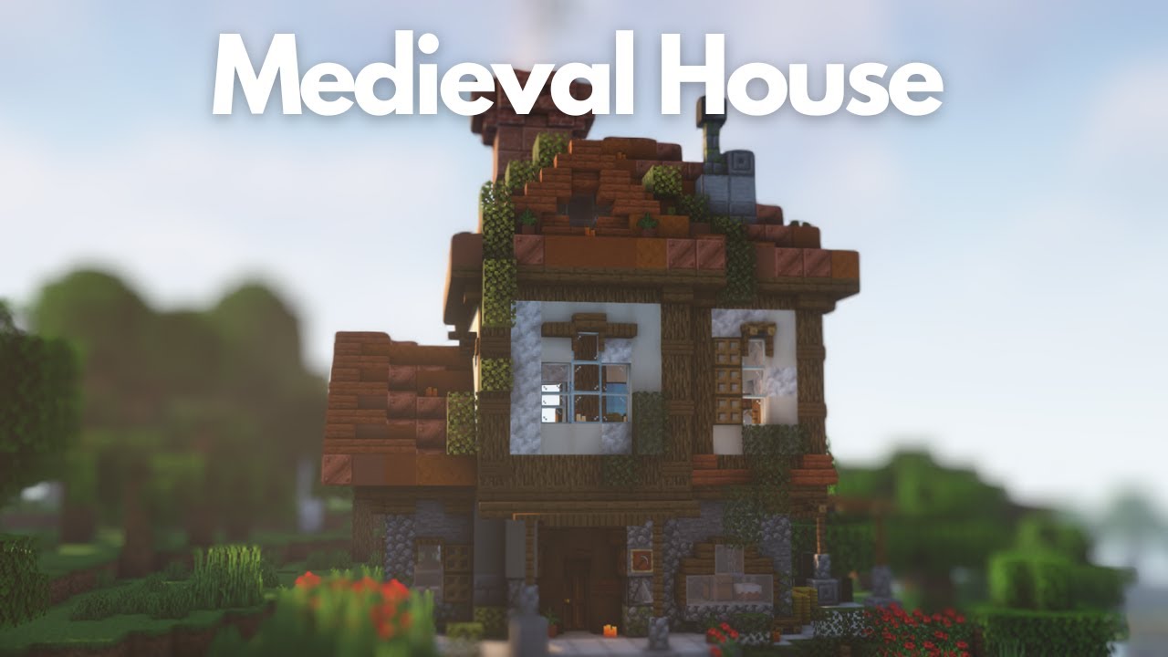 Minecraft: Medieval House - Forest[ Tutorial ]