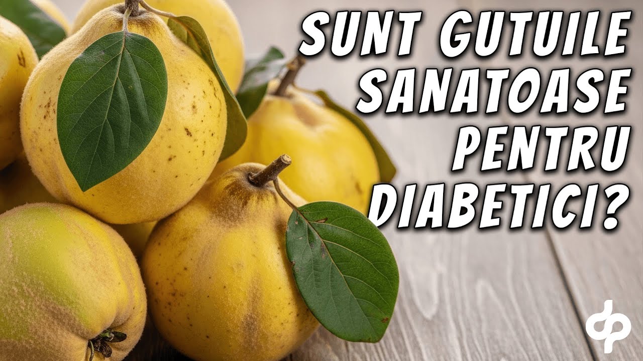 Gutui și Diabet: Poți Mânca? Adevărul despre Glicemie, Fibre și Rețete Sigure - Dr. Petrache