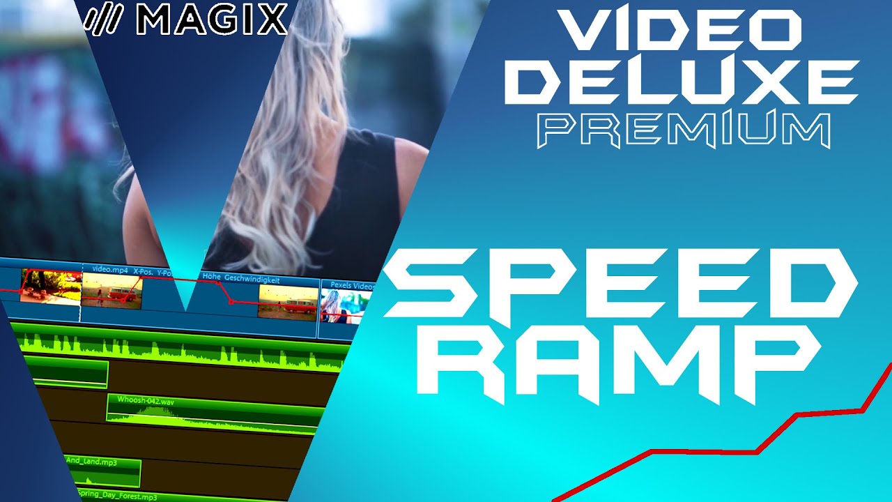 Slow Motion und Speed Ramp - MAGIX VIDEO DELUXE 2020 - Anfänger Tutorial Deutsch