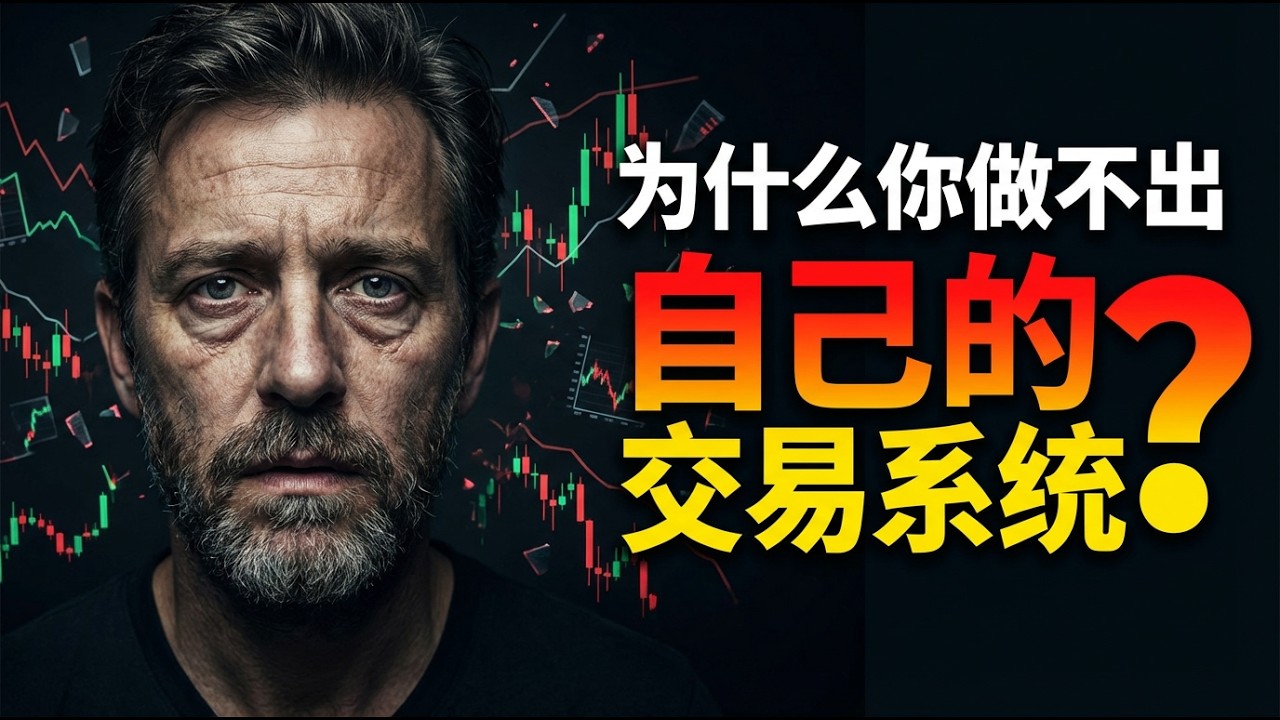 为什么你学了很多方法，依然做不出一套自己的交易系统？