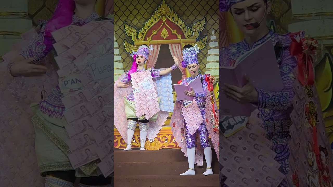 วาดภาพ 🎨 อังสุมา - จันทิมา | แบงค์ ปอย #เรื่องเงารักลวงใจ  17.02.69📍วัดพุทไธศวรรย์ #ศรรามน้ำเพชร