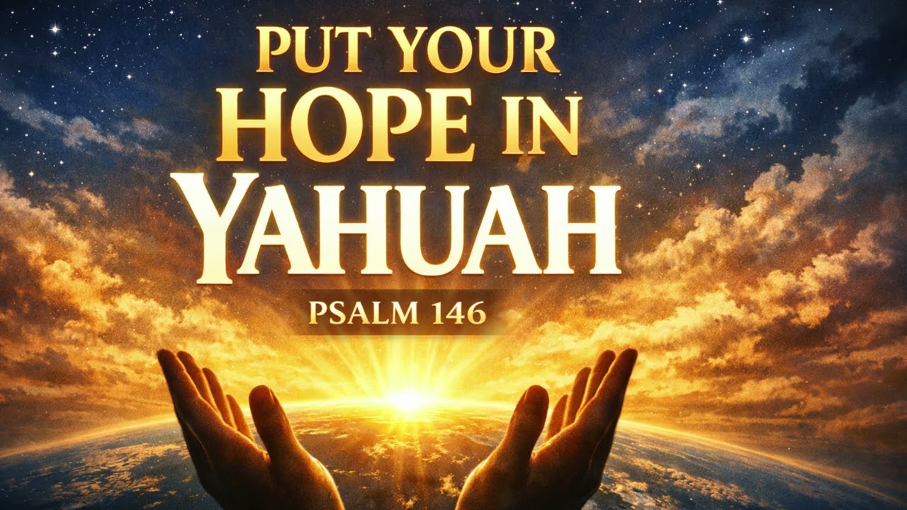 PSALM 146   ---   PUT YOUR HOPE IN YAHUAH