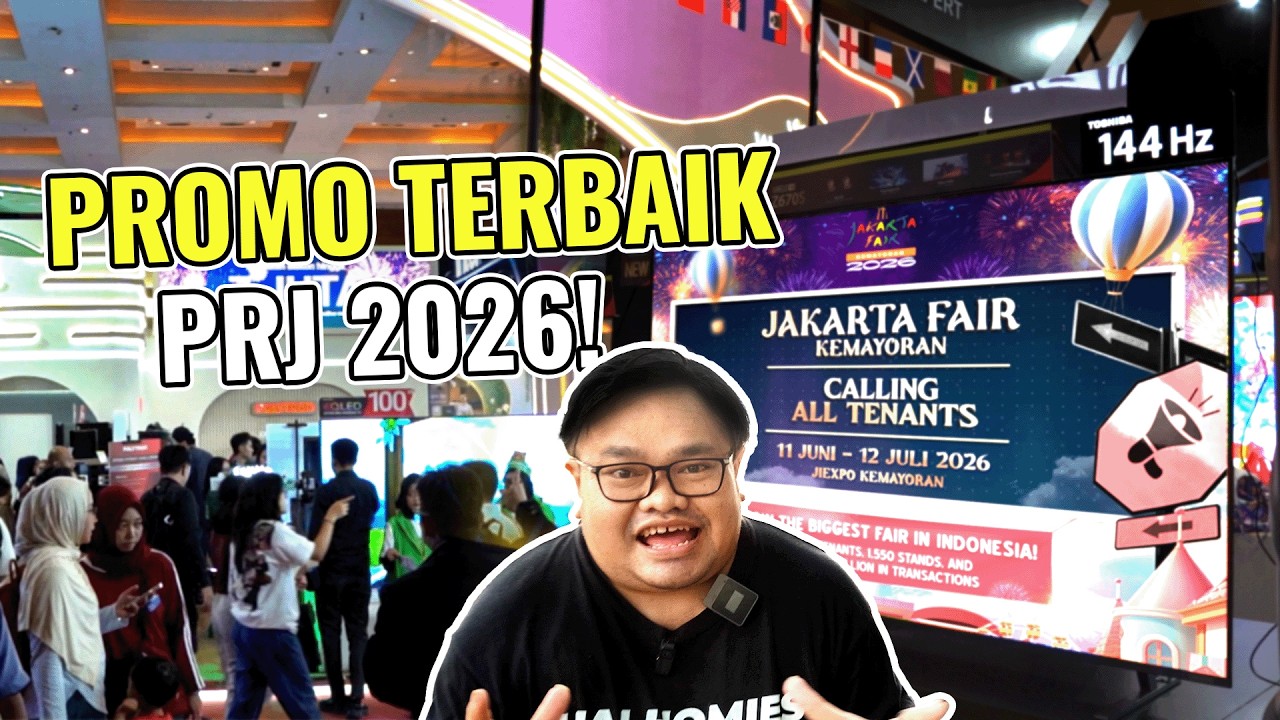 Promo Elektronik Di Jakarta Fair 2026 (PRJ 2026) I Beli TV Dapat PS5 ?!