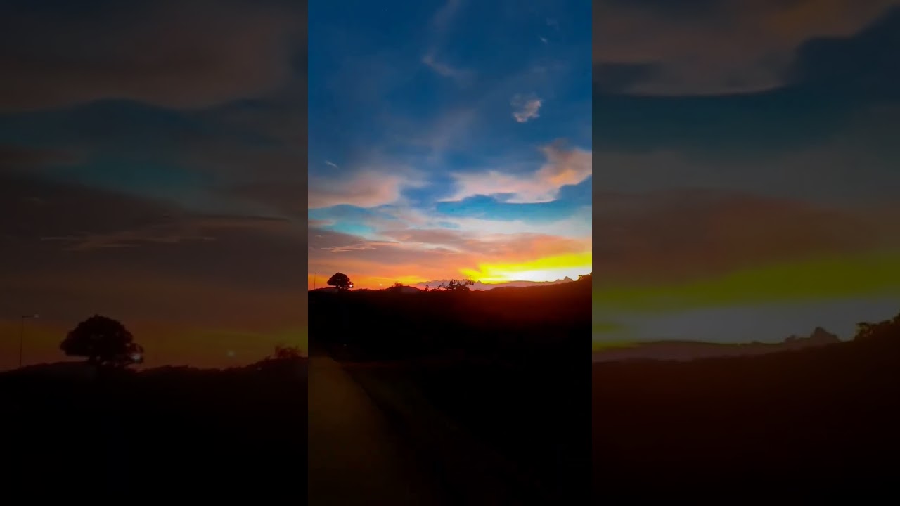 Golden Hour #goldenhour #nature #sunset #evening #sky