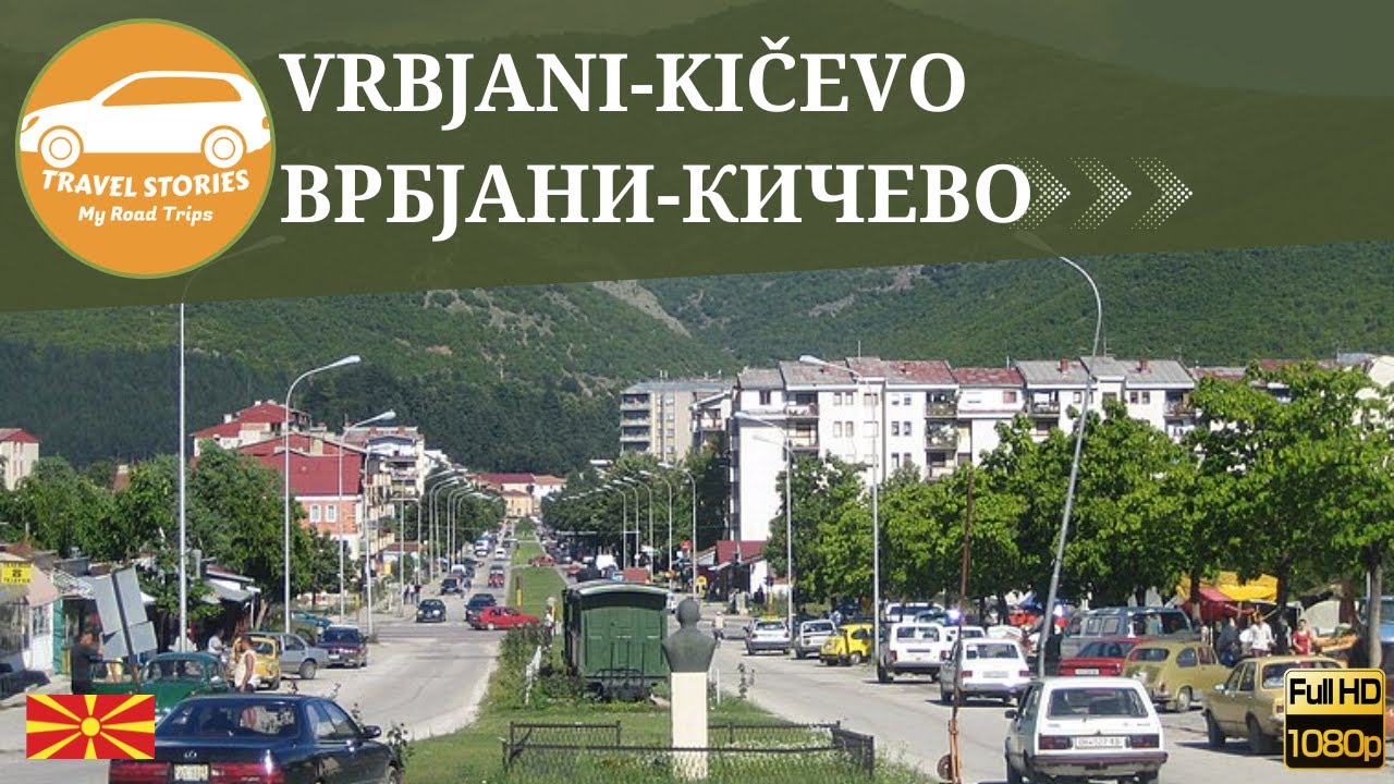Balkan Road Trip 🇲🇰 | Vrbjani – Kičevo FullHD Real-Time 🚗