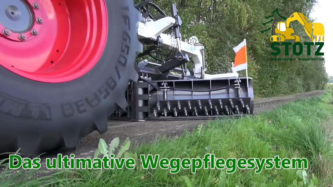 Nur richtige Maschinen lösen bekannte Probleme im Wegebau und Pflege