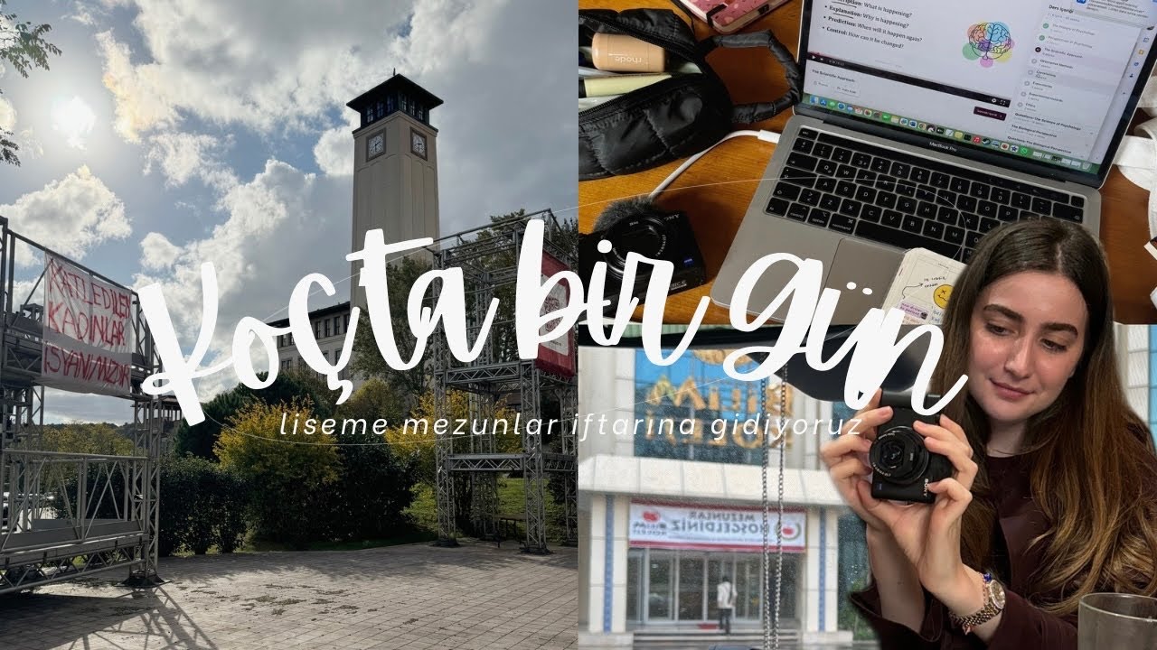 koç'ta bir günüm🍂 | mezunlar iftarına gidiyoruz