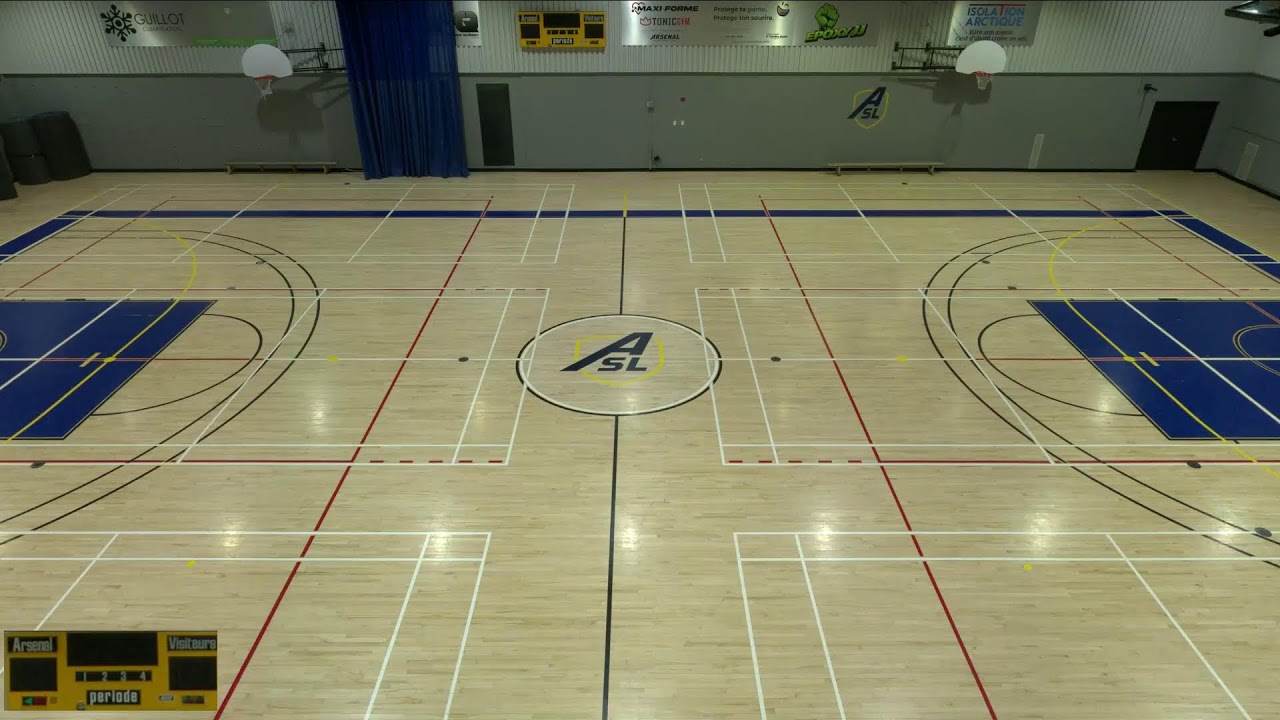Académie Saint-Louis vs Polyvalente Arvida Mens JV Basketball