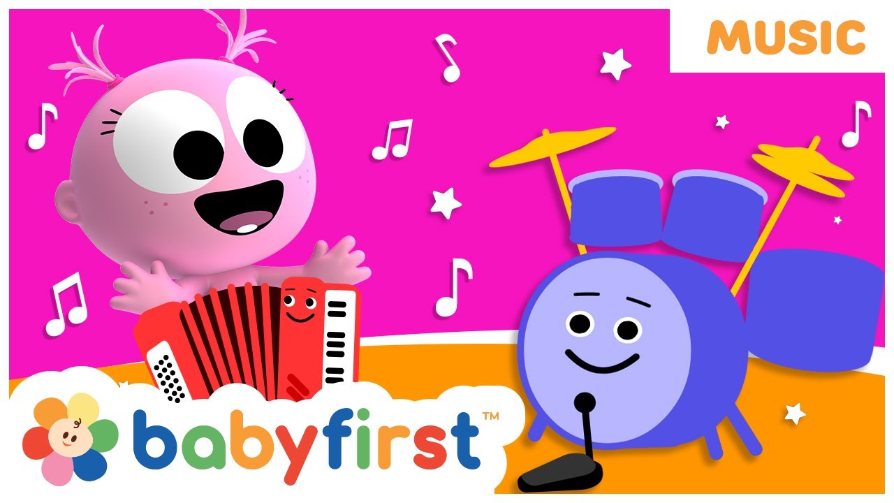 Learn musical instruments w GooGoo & Gaagaa | GooGoo & GaaGaa learn music | Drums & More | BabyFirst