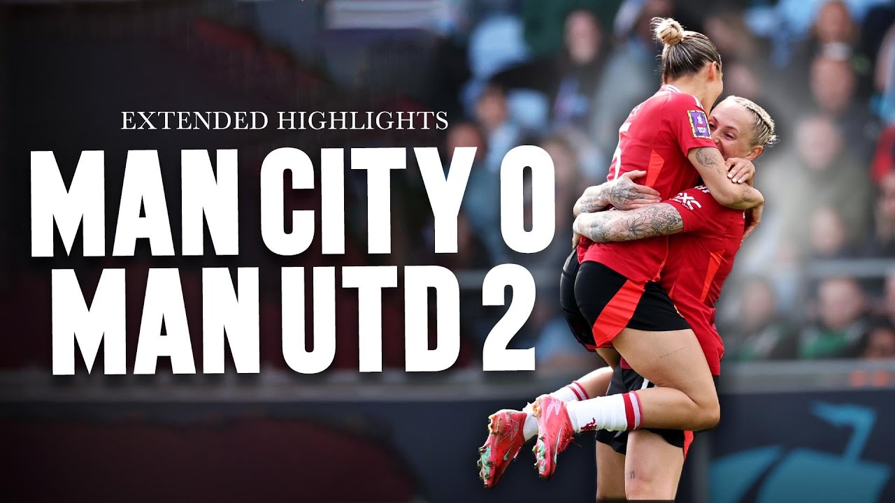 BACK-TO-BACK-TO-BACK FA CUP FINALS 😱 | Man City v Man Utd | Extended Highlights