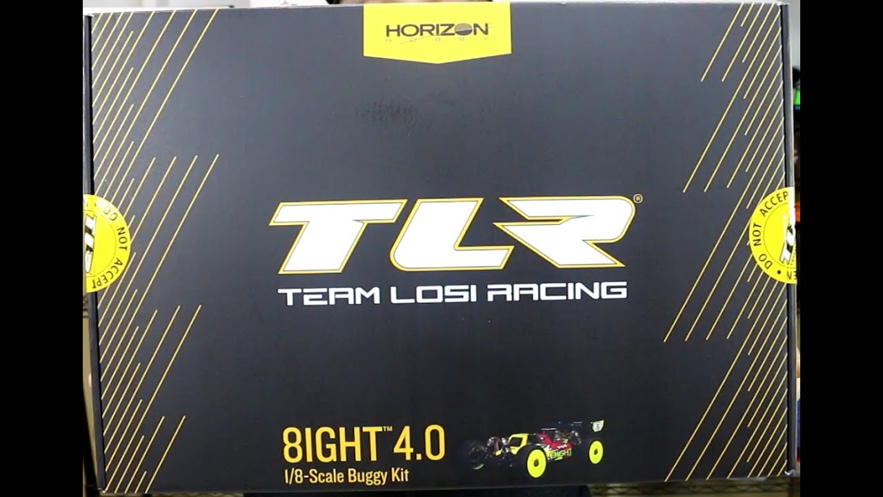 Unboxing: TLR 8IGHT 4.0 1/8 Nitro Buggy - Team Losi Racing