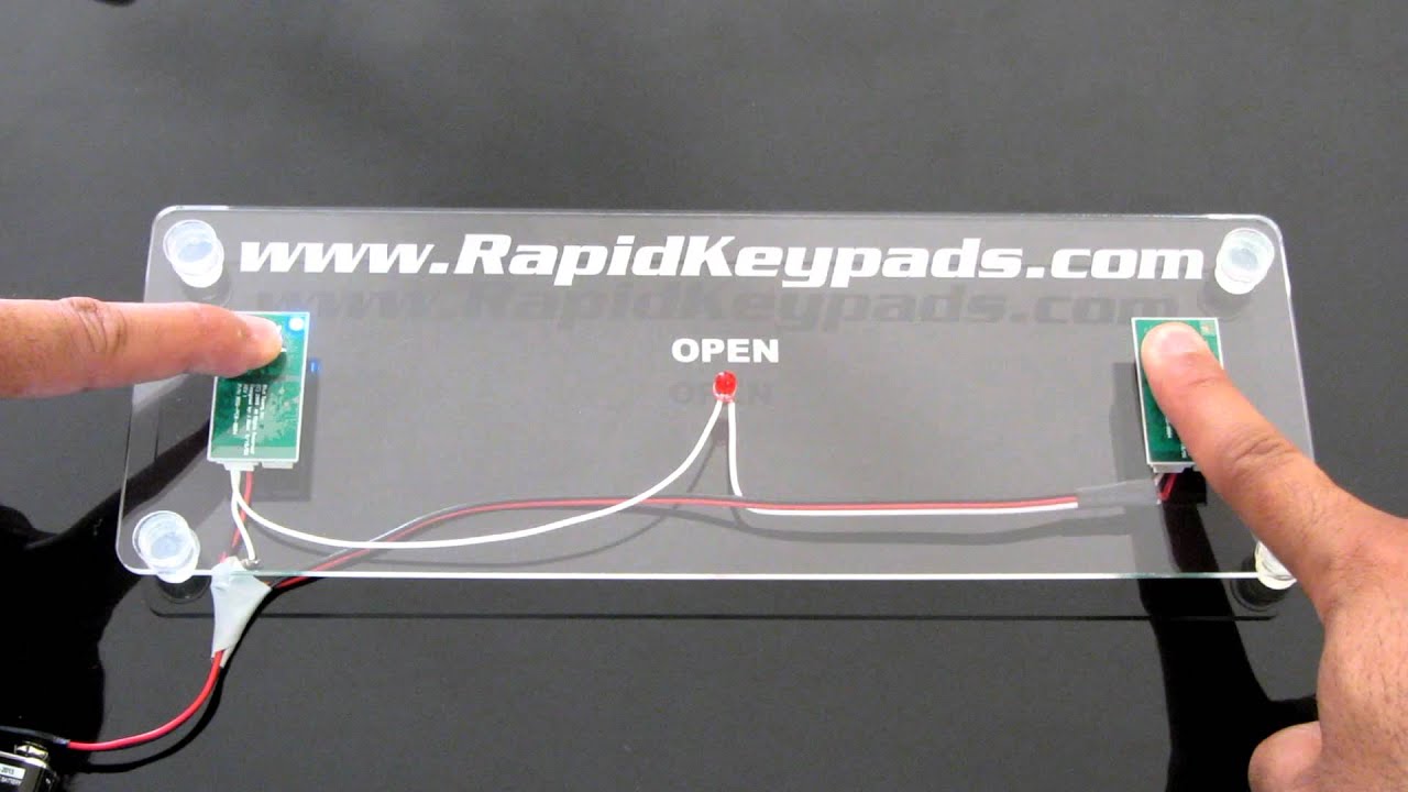 Secret Capacitive Touch Switches