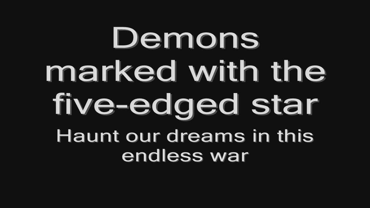 Sabaton - Endless Nights (lyrics) HD
