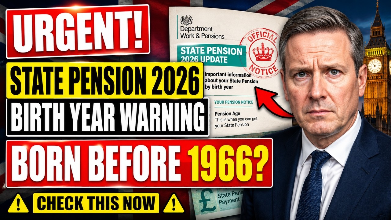 📌 BORN BEFORE 1977? Urgent 2026 State Pension Warning &mdash; Check This Now