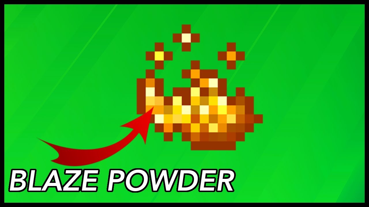 What Is The Use Of Blaze Powder In Minecraft?