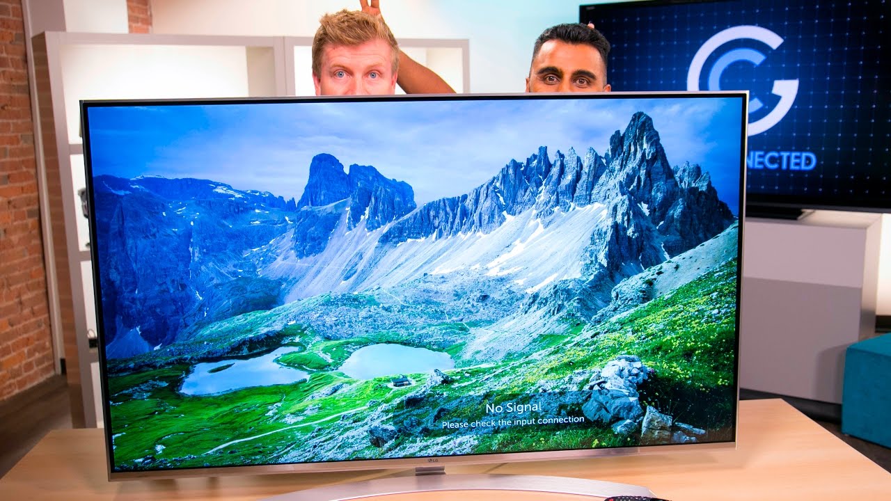 Amazing visuals and powerful Web OS on the LG UH8500 55