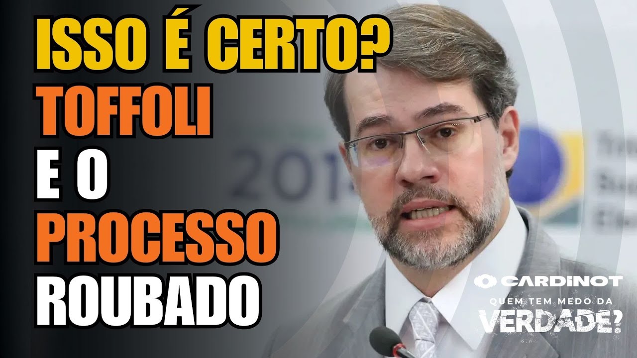 POLÊMICA: TOFFOLI admite 