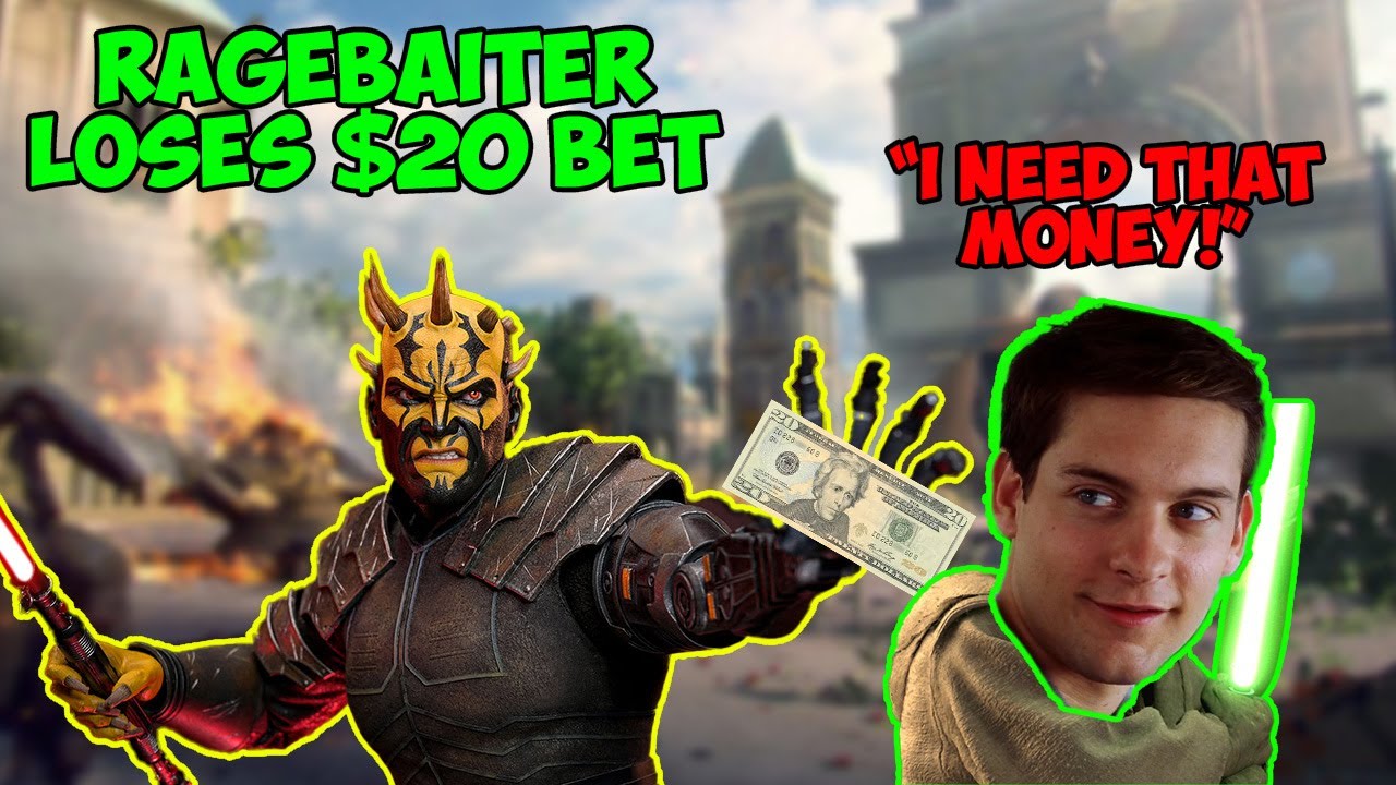 He Backed Out When Yoda Started Winning – $20 Bet Gone Wrong!