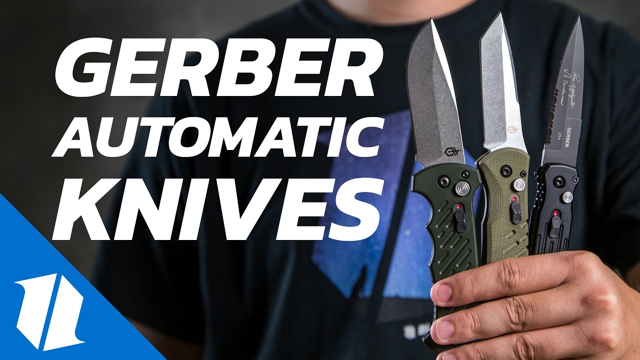 Gerber Automatic Knives - All Models! | Knife Banter Ep.16