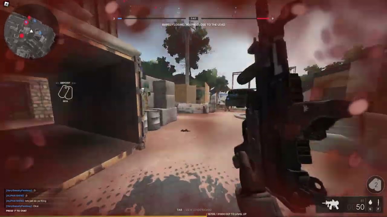 Dropping 114 kill AGAIN in FRONTLINES (Roblox