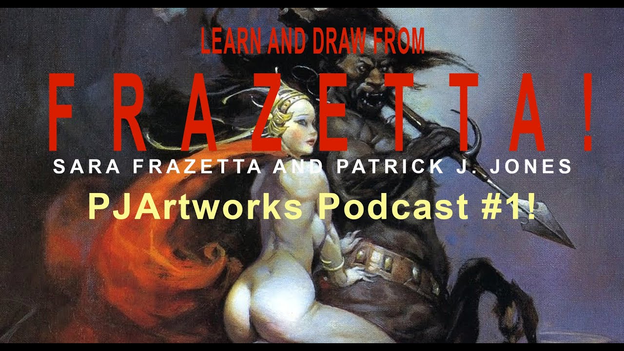LEARN and DRAW from FRAZETTA!