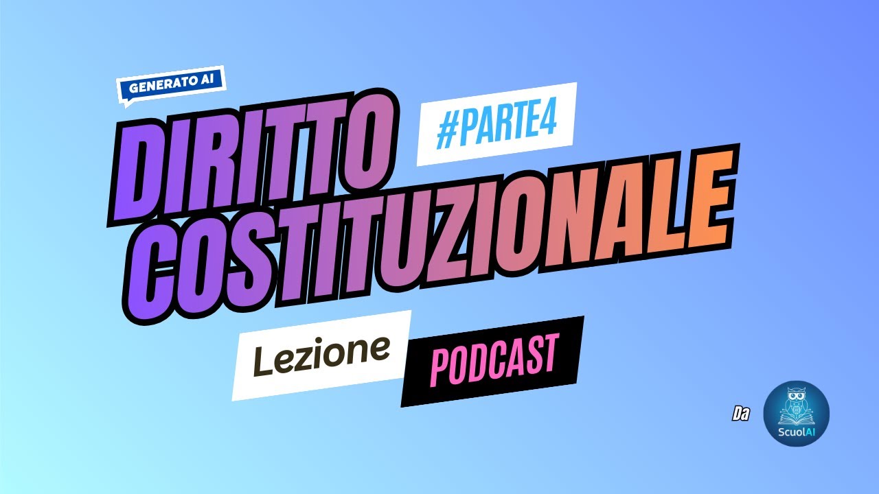 Diritto Costituzionale | Lezione 4: Il Governo