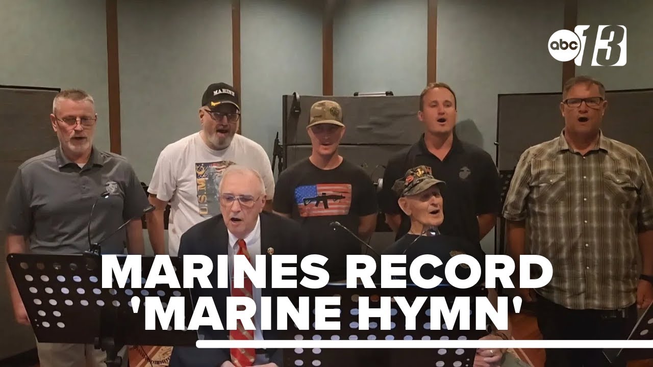 FULL VIDEO: Marines singing 'Marine Hymn' together