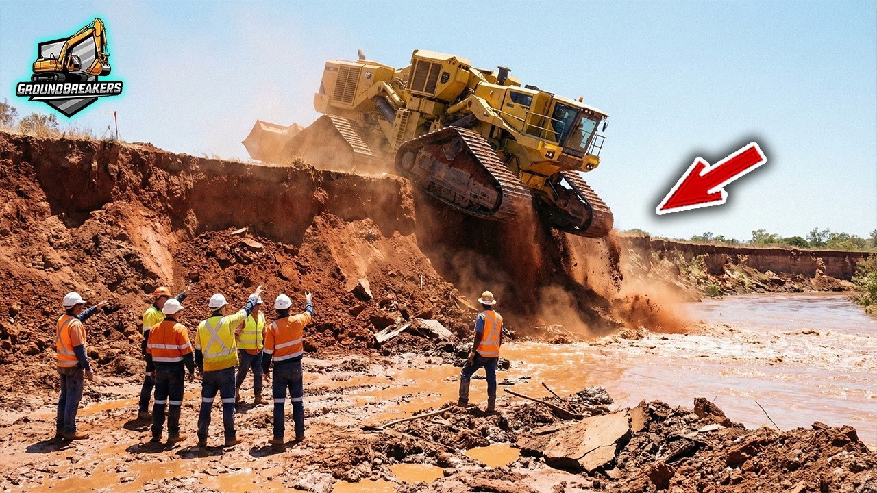 Building A Mega Factory: Giant Machines Fight Massive Mudslide | Groundbreakers