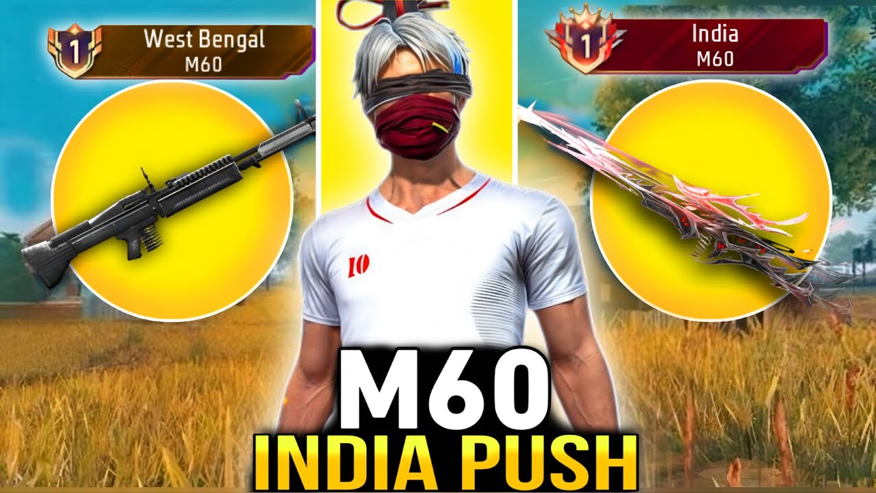 Pushing For India 🇮🇳 Top 1 Title In M60🥵 |Solo Pushing In Br rank| #garenafreefire 
