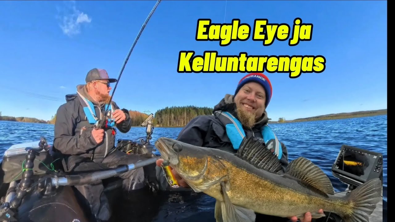 Livekalastusta kelluntarenkaalla