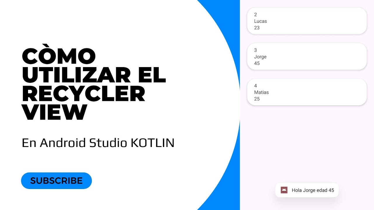 Recycler View en Android Kotlin
