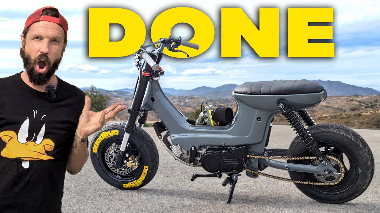 The 20 HP Honda Chaly is Finished!