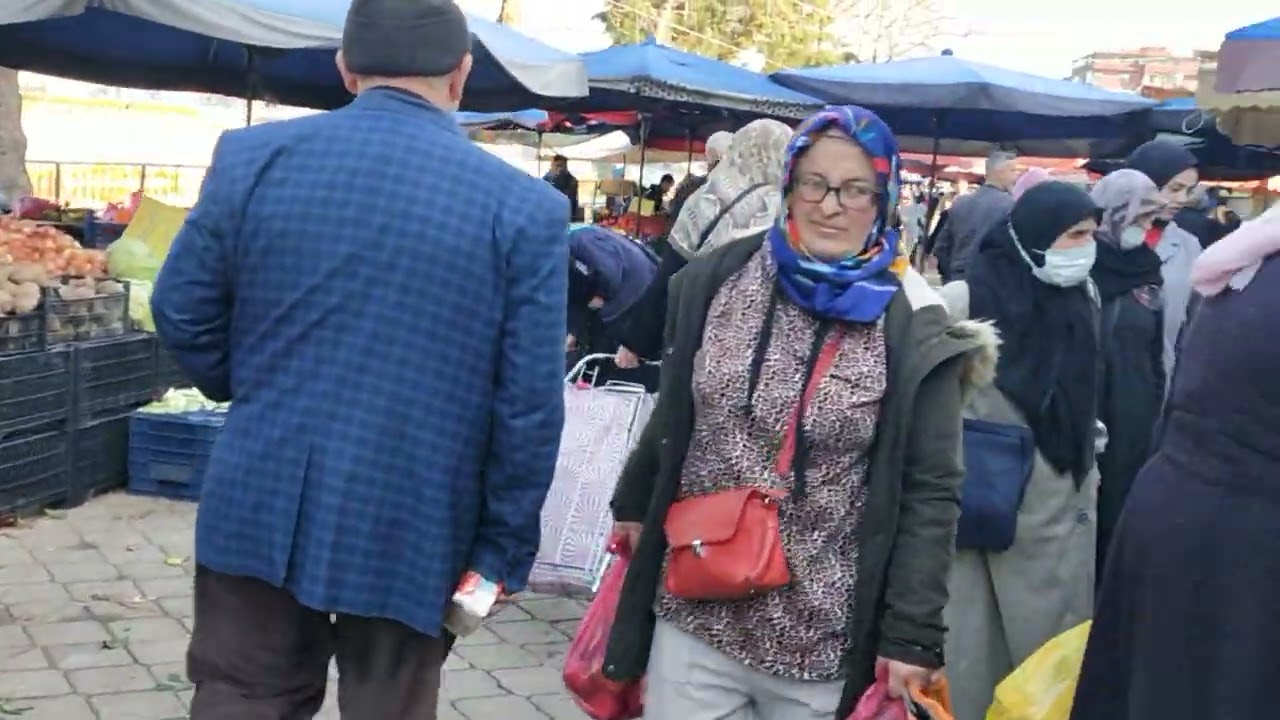 Samsun terme'de cuma pazarı