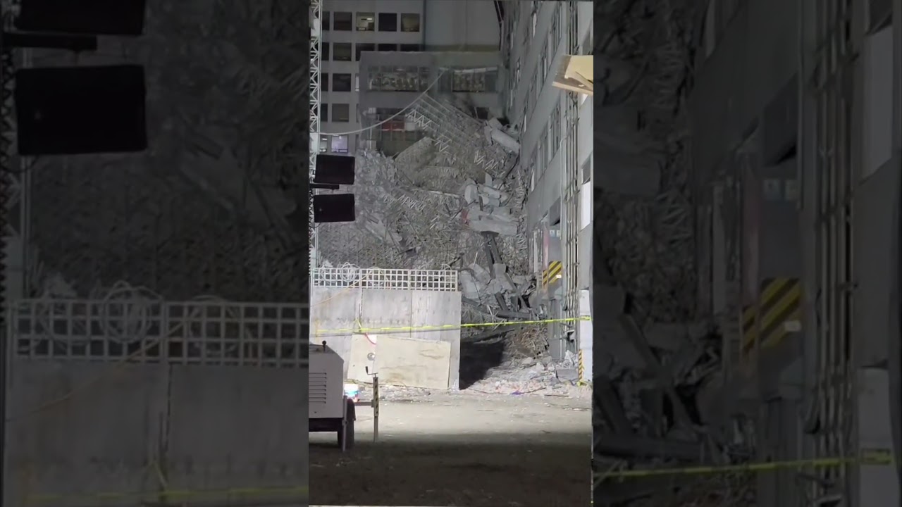Contin&uacute;an  trabajos de b&uacute;squeda en edificio derrumbado en CDMX