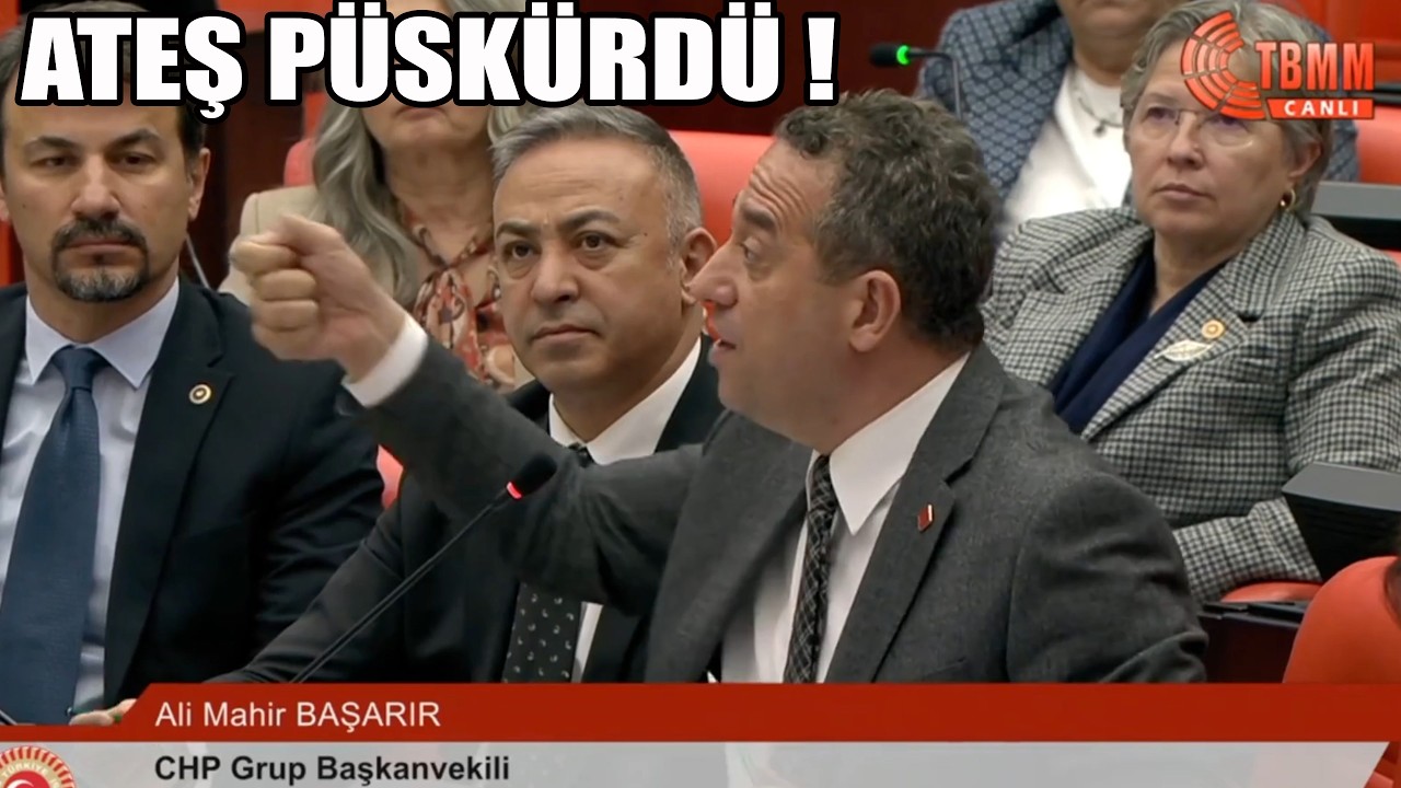 TBMM'de Lüx İftar ve İkramiye İsyanı! Ali Mahir Başarır AKP'ye Ateş Püskürdü !