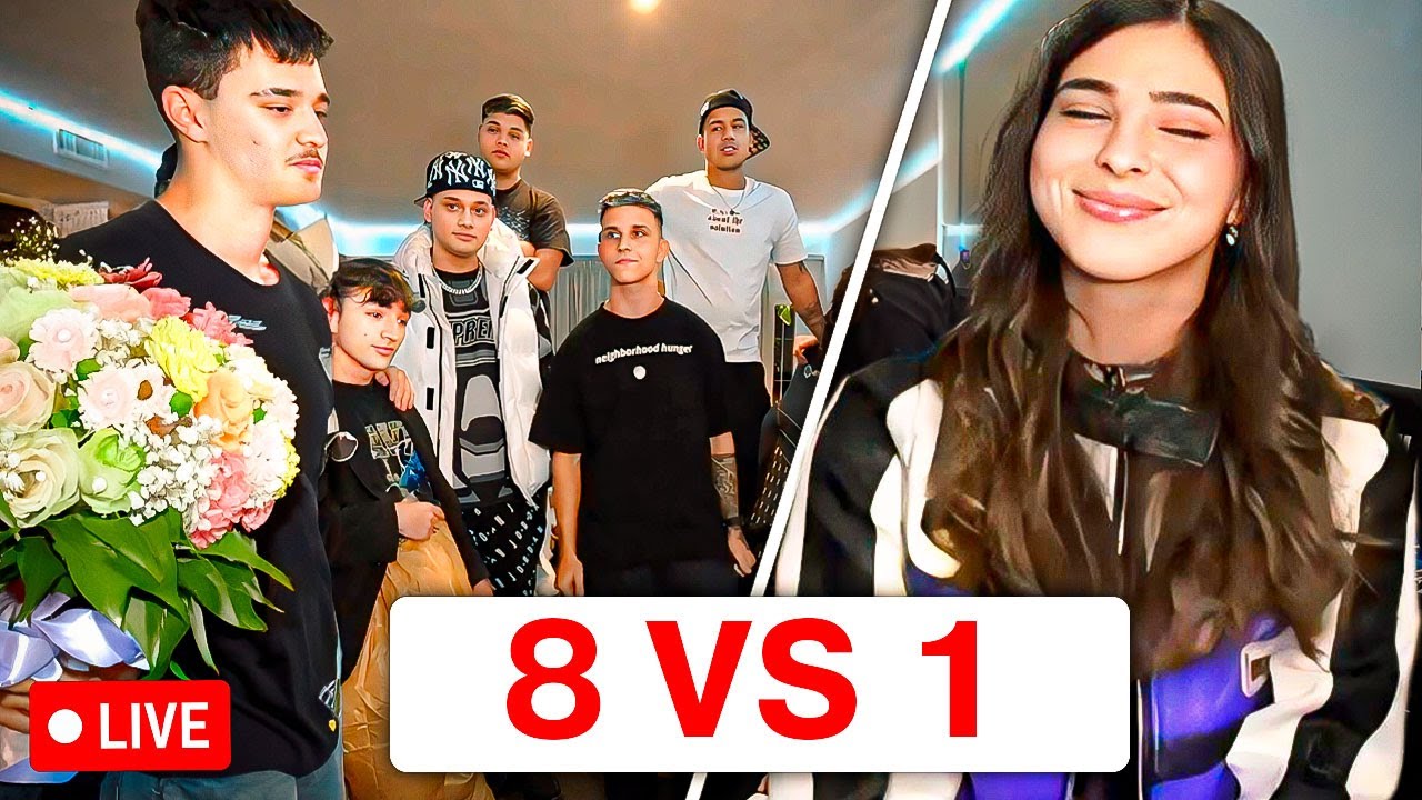 EL QUE LA CONQUISTA GANA | 8 HOMBRES VS 1 MUJER