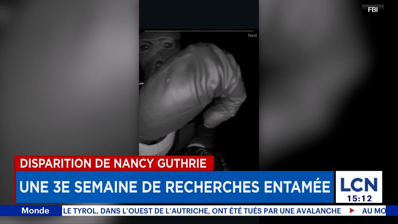 Disparition de Nancy Guthrie: un gant retrouvé, l’ADN analysé
