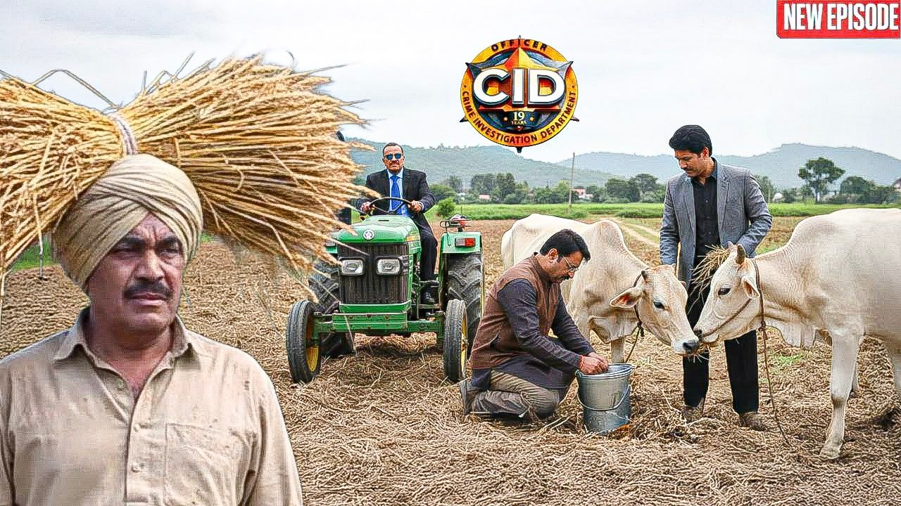 CID की टीम ने गाँव में खेती की और गाय का दूध निकाला || CID | Latest Episode ||