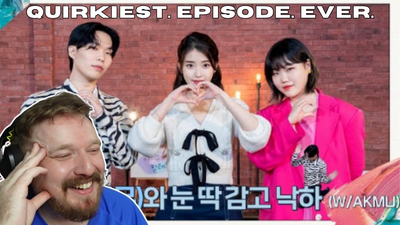 [IU's Palette] Close your eyes and NAKKA (With IKMU) Ep.9 - IU REACTION #iu #iupalette #akmu