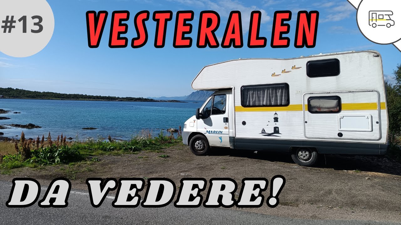 Isole Vesteralen in Norvegia - Capo Nord in camper