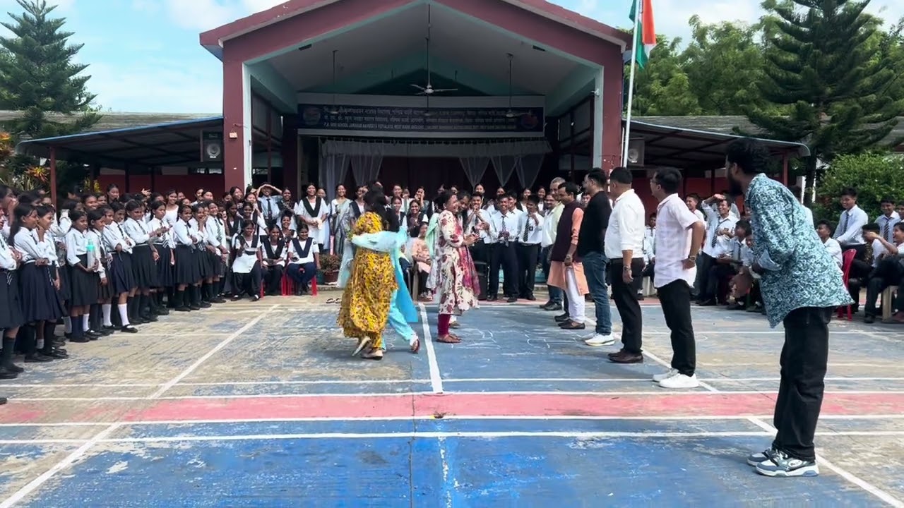 PLAYING IN OUT ON TEACHERs DAY 2025 IN JNV BAITHALANGSOASSAM #viral #viralpost #school #assam 