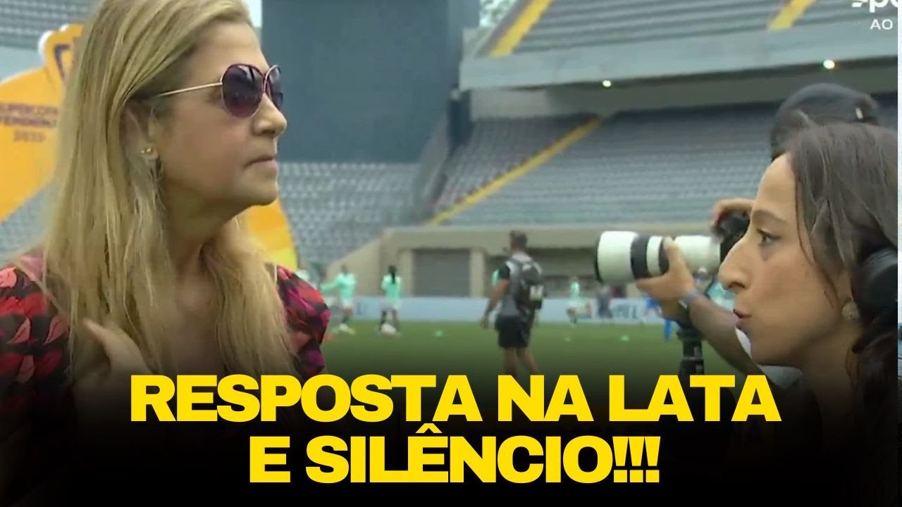 Leila repete falas de Bap sobre futebol feminino e Renata Mendonça e a imprensa ficam em silêncio