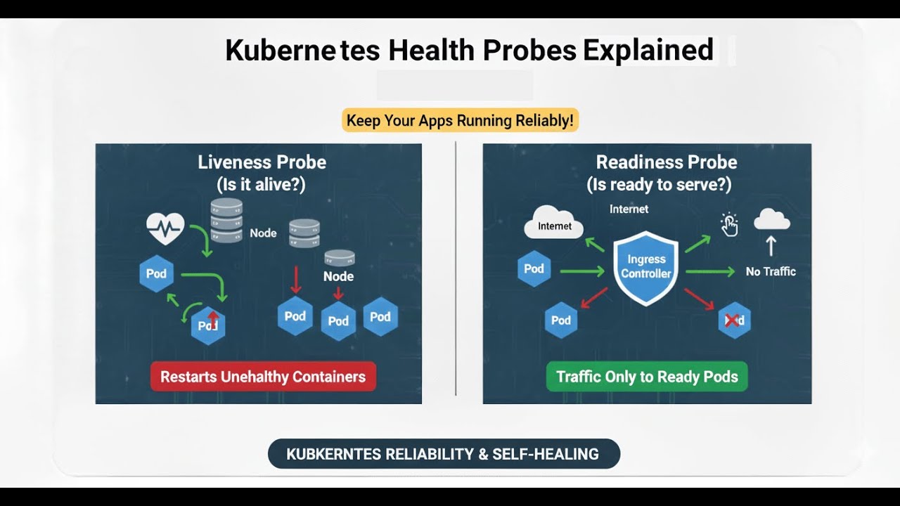 Kubernetes Health Probes - Liveness and Readiness explained!!!