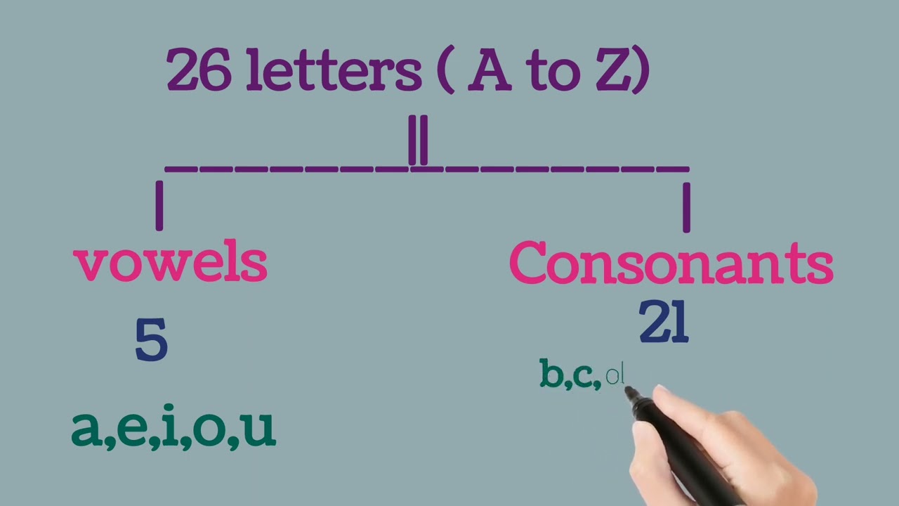 English letters | vowels and consonants | basic concept of English | English Grammar| @D.studypoint 