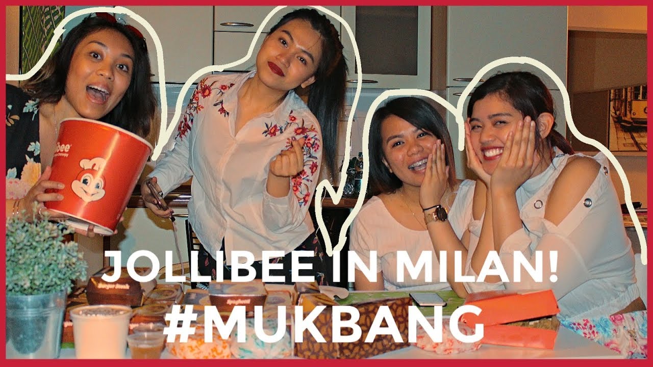 1ST JOLLIBEE IN EUROPE! - MUKBANG | Zelle