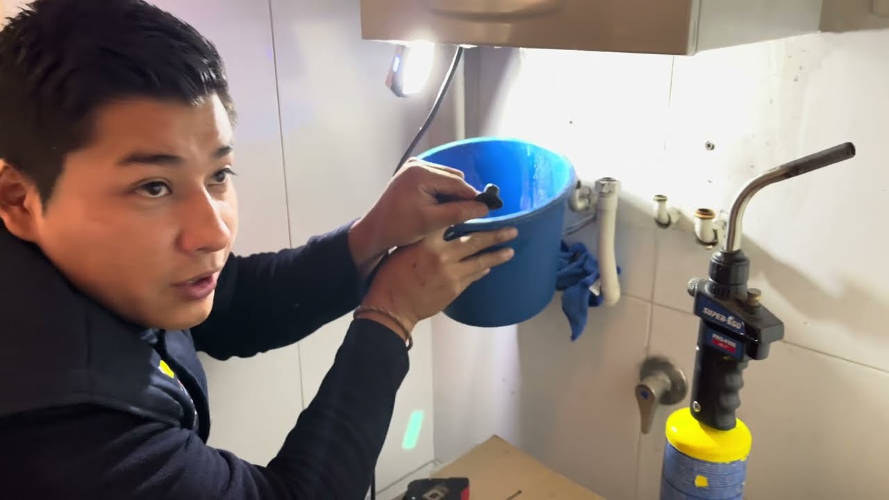 Instalación de caldera de condensación Baxi